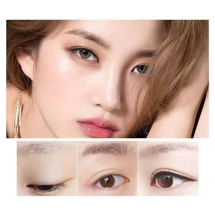 3本セット 初心者 リキッド 黒髪 フォーク型 眉ティント 眉ペン
