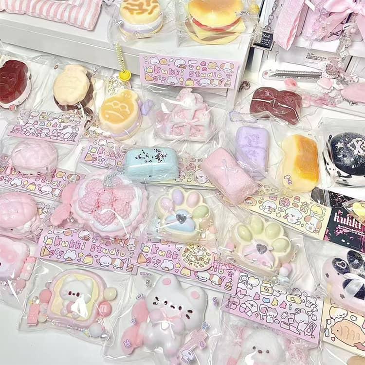 スクイーズおもちゃ スクイーズ 福袋 パン ケーキスクイーズ 肉球