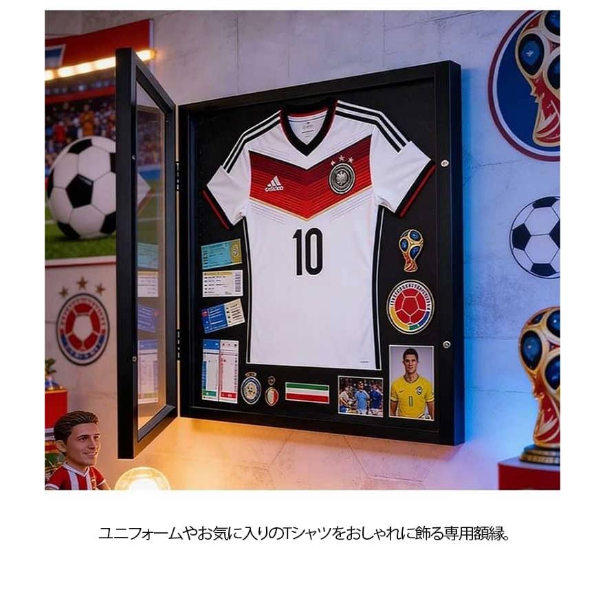 ライブTシャツ 収納 額縁 ケース Tシャツ 額 ユニホーム ディスプレイ