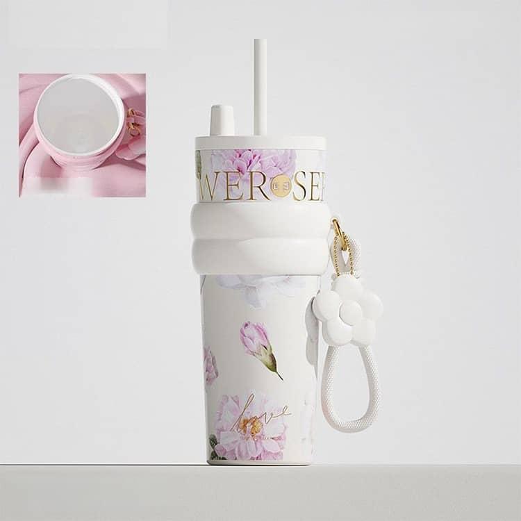 激レア 当選品 花とゆめ タンブラー セラミックタンブラー 持ち運び ストロータンブラー 真空断熱 710ml