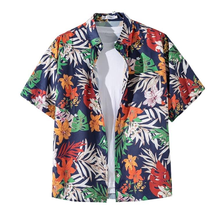 タグ付き新品未使用　SOPHNET. 花柄 半袖アロハシャツ XL 夏 シャツ 花柄シャツ 半袖 キレイめ アロハシャツ ボタニカル 半袖