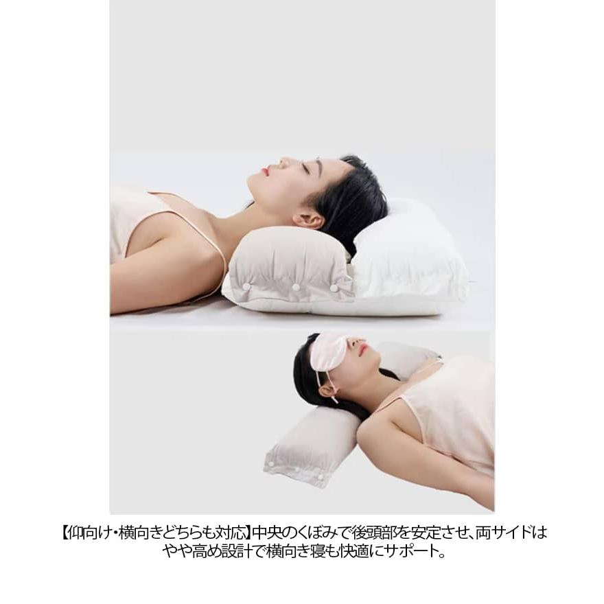快眠枕 高度調節可能 首 肩こり 寝返り 肩サポート 低反発 まくら