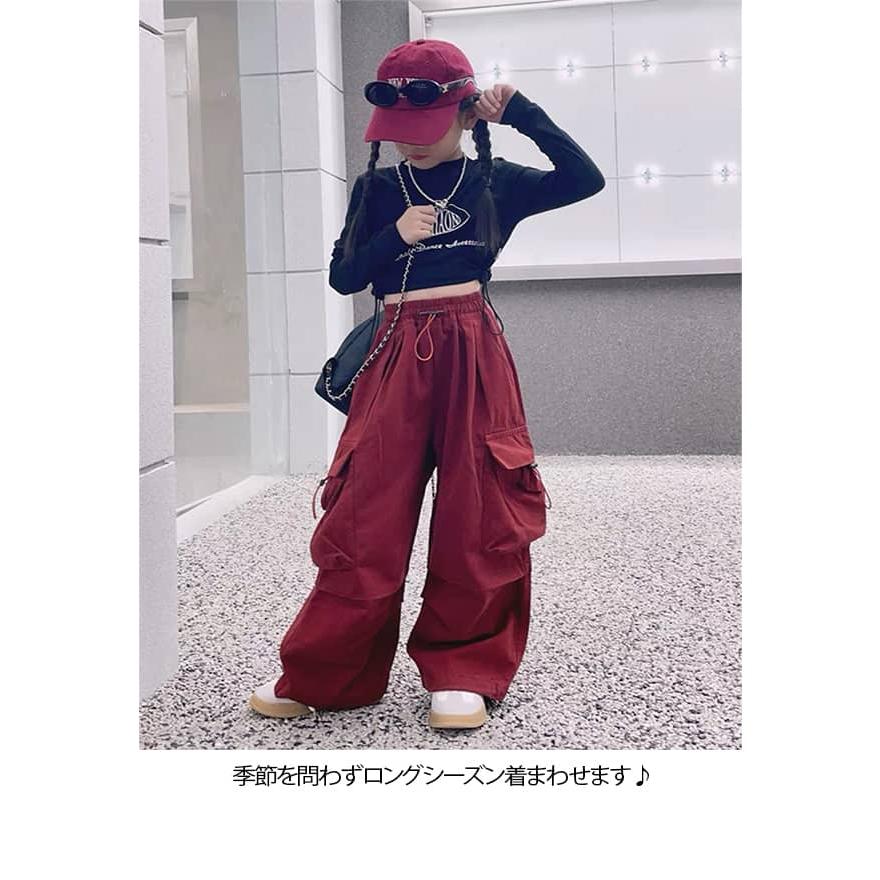 ダンスパンツ 14色 シャカシャカ カーゴパンツ ヒップホップ k-pop