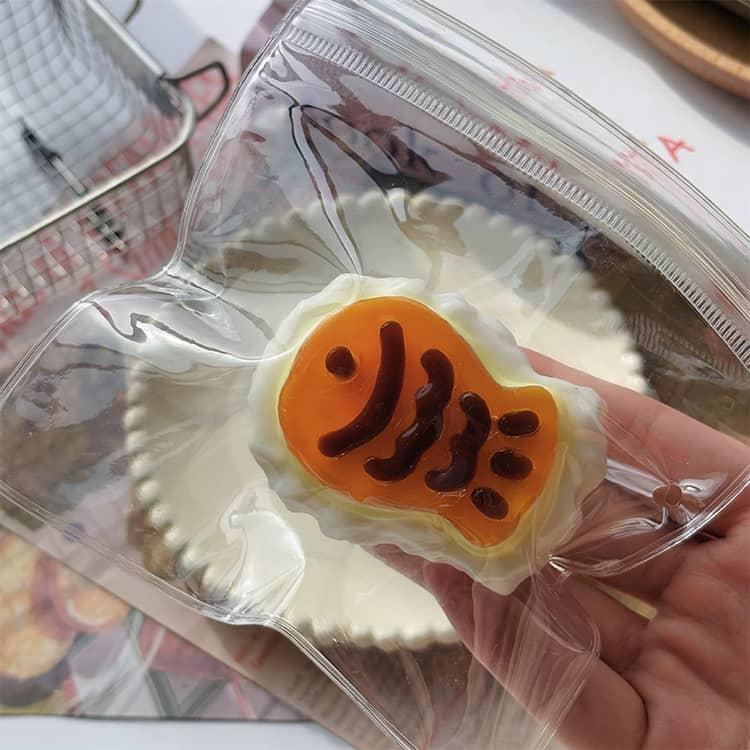 スイスロール かわいい スクイーズ 【3個セット】ぷにぷに おもちゃ