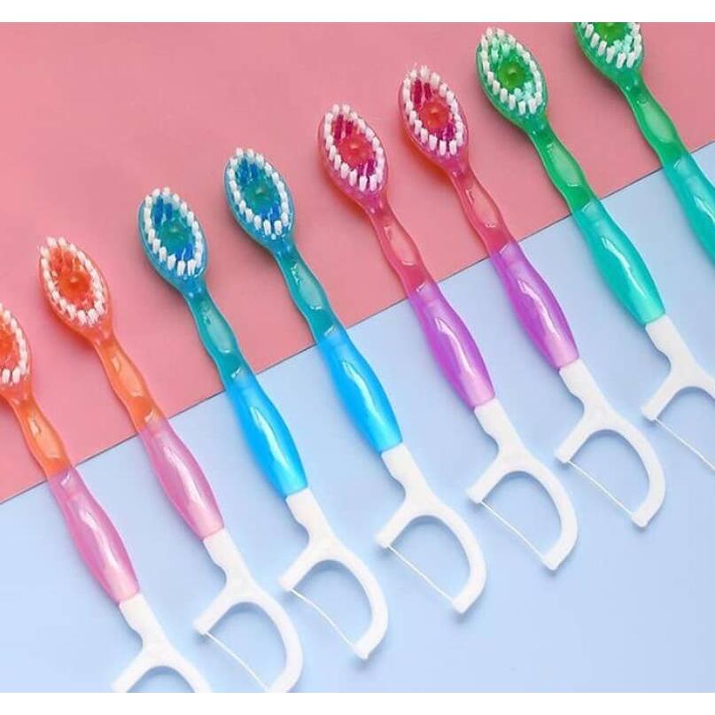 26本セット 使い捨て歯ブラシ 5-in-1ミニ使い捨て歯ブラシ 歯ブラシ 個