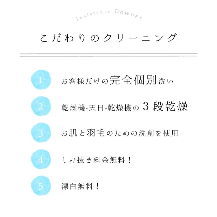 【完全個別洗い ダウンジャケットクリーニング】4着パック【往復送料弊社負担】三段階乾燥 環境洗剤海へ…使用 ダウン コート 丸洗い 天日干し｜downet-rikiheart｜02