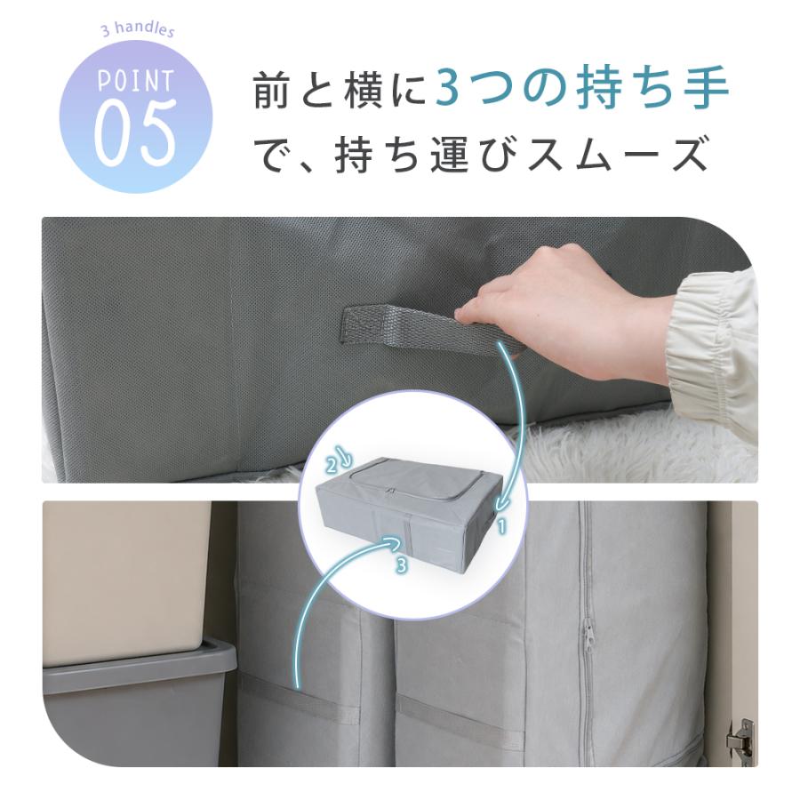 【最大20%OFFクーポン】 布団収納袋 布団 収納袋 羽毛布団 収納袋 2個セット 布団圧縮袋 布団収納袋 布団袋 布団収納 布団収納ケース 収納ボックス | ブランド登録なし | 15