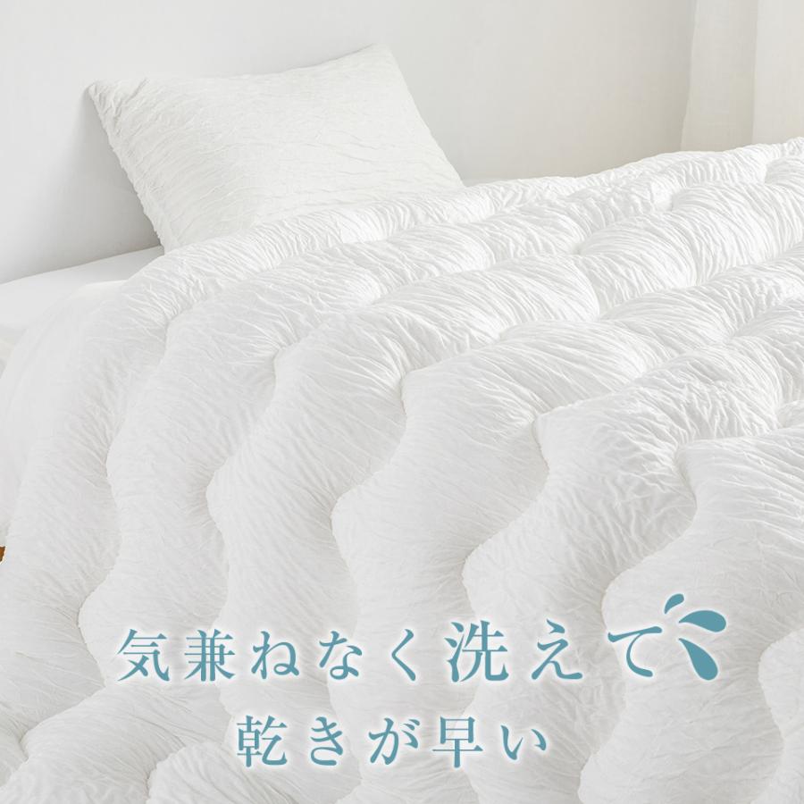 NENEKO 雲ごこち布団 掛け布団 シングル シンサレート くしゅくしゅ 掛け布団 冬 かけ布団 掛布団 洗える布団 マシュマロケット | ブランド登録なし | 18