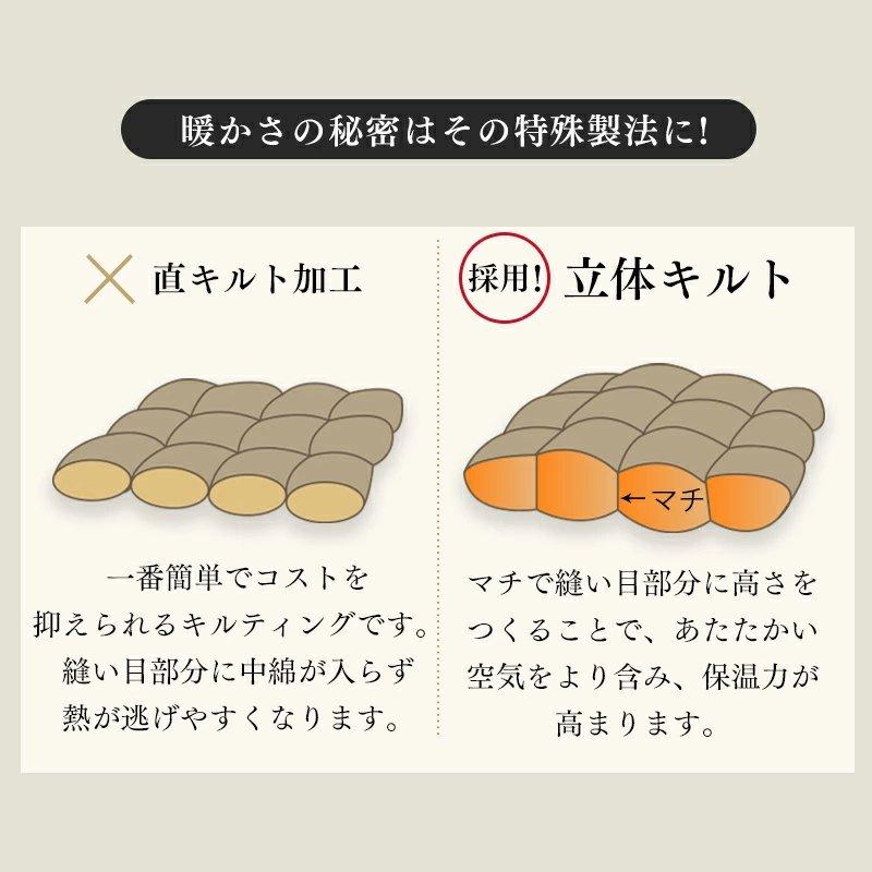 掛け布団 ダブル ダウン10％ 羽毛布団 のような暖かさ 羽根布団 羽毛