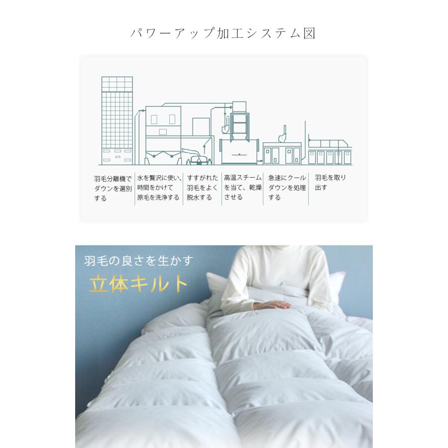 羽毛布団 ダブル ダウン90％ 掛け布団 冬用 羽毛ぶとん 暖かい 羽毛掛け布団 ダブル かけ布団 羽毛 掛ふとん 羽毛ぶとん 冬布団_9