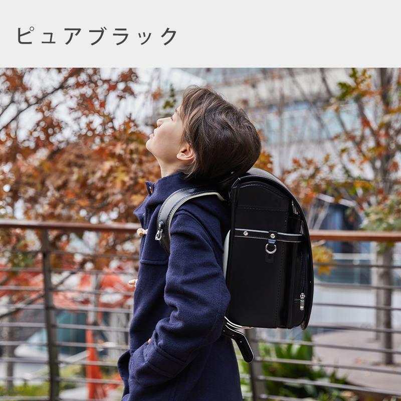 新品】 男の子ランドセル クラシックモデル ブラック/レッド 6年保証