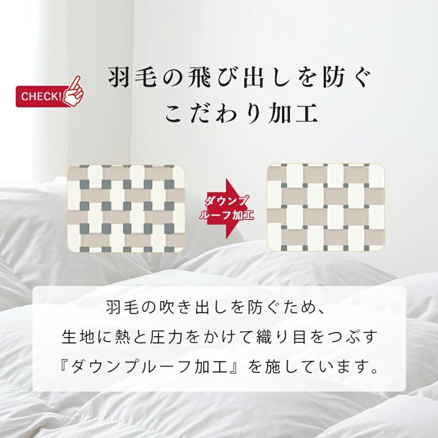 爆買!最大16％還元／ 羽毛布団 シングル ダウン85％ 掛け布団 暖かい