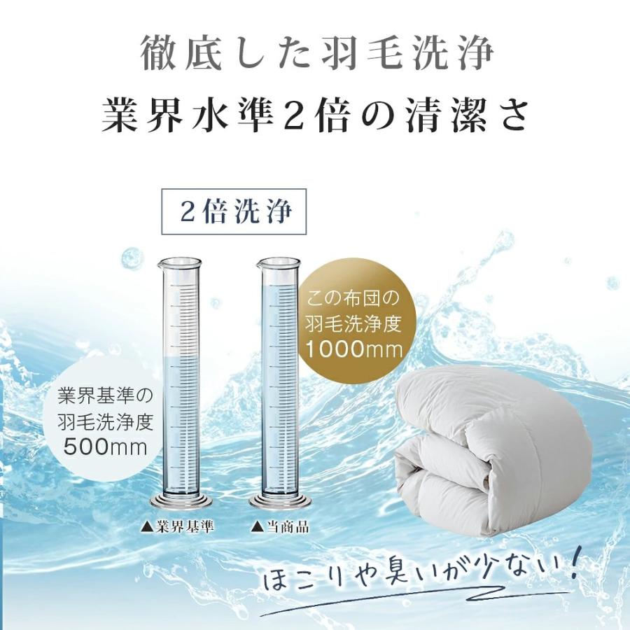 爆買!最大16％還元／羽毛布団 シングル ダウン85％ 掛け布団 羽毛