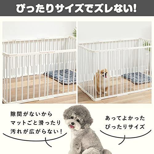 ペットサークル 犬用サークル 柵 フェンス 室内用 173x89x70cm 猫用 犬用 ドア付き 扉付き 折りたたみ ペット メッ? TSAYAWA ペットサークル 中型犬用 小型犬用 ペットフェンス 折りたたみ スチール製 複数連結可能 高さ80cm 室内外兼用 犬 サー X1021960262(9816円)