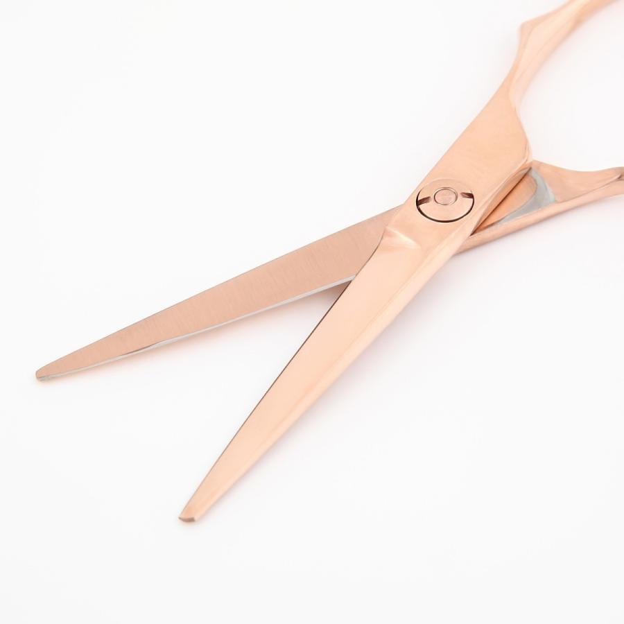 DEEDS プロ用 美容師 GTZ ピンクゴールド チタン シザー 5.5インチ