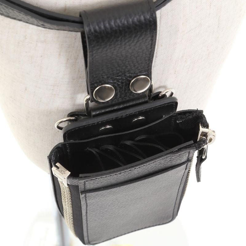 ABBEY × SHINGO KUZUNO シザーケース ブラック ABBEY × SHINGO KUZUNO オリジナルコラボ シザーケース ブラック