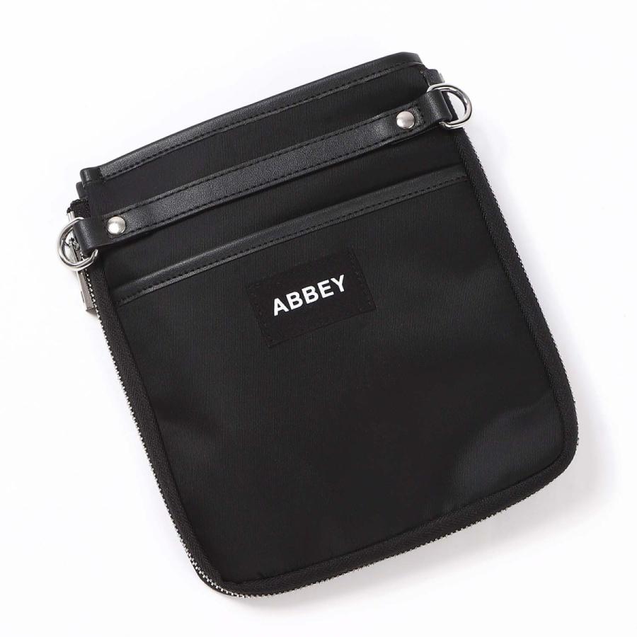 シザーケース ABBEY オリジナル コラボ ナイロンシザーケース ブラック ロゴあり 国内シザーケース専門メーカー 美容師 理容師 アシスタント｜dp-pro｜07