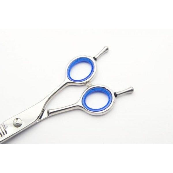 メール便可 指穴調整リングA ブルー 美容師 理容 理容師 散髪 はさみ