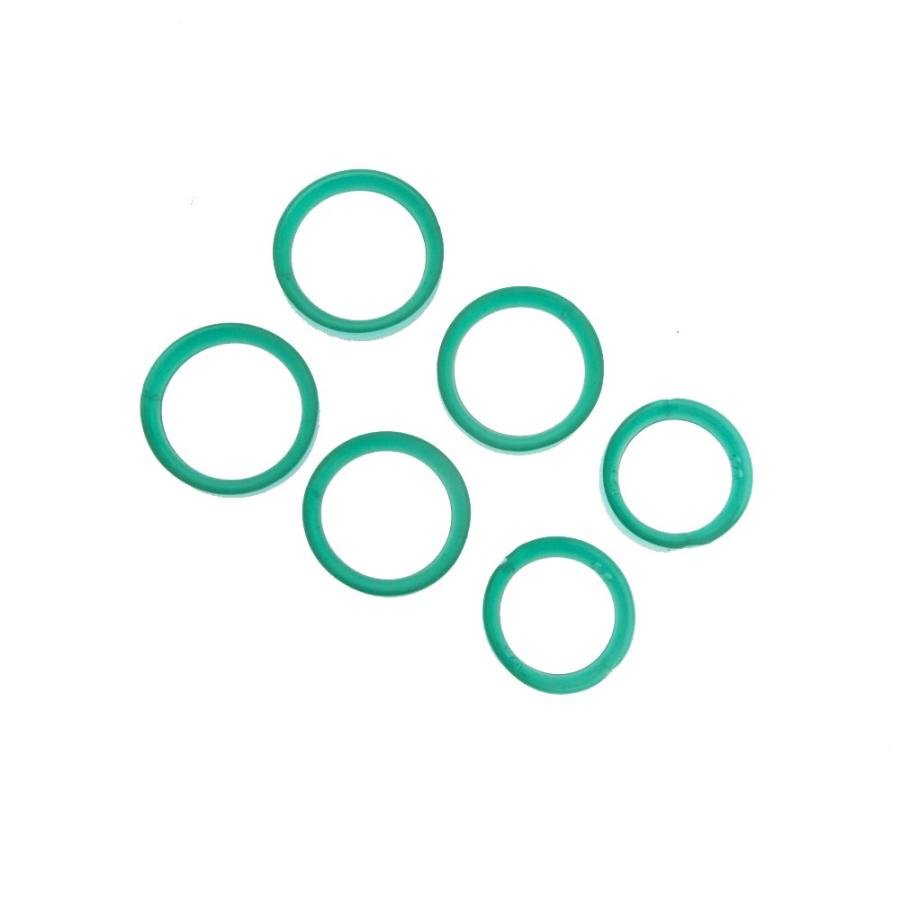 メール便可 指穴調整リングA グリーン 美容師 理容 理容師 散髪 はさみ