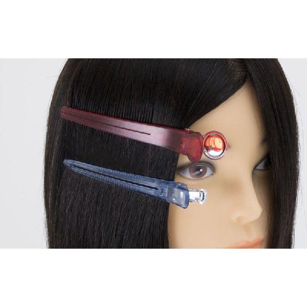 【メール便可】DEEDS C0002 プロ用 ダッカール L / 美容師 理容 理容師 散髪 ダッカール ヘアクリップ 前髪 クリップ