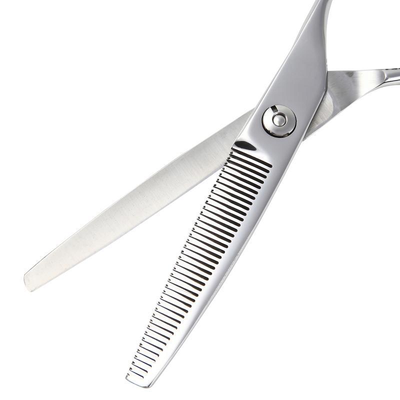 DEEDS トリミング はさみ シザー すきばさみ P2 セニング 40目 V溝 6.0