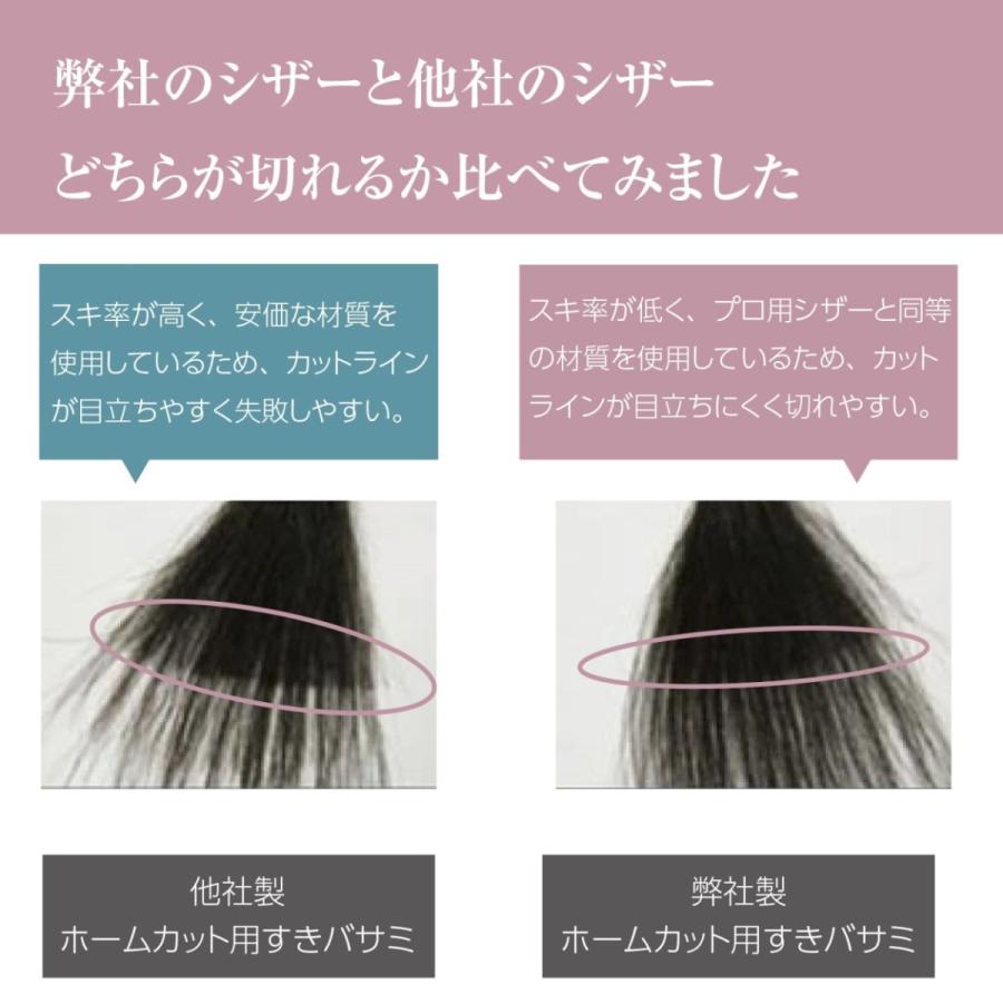 DEEDS 散髪 はさみ すきばさみ 家庭用 引っかからない HP-01