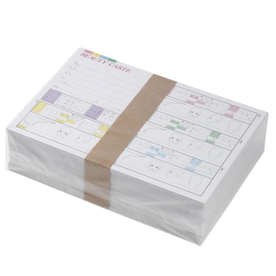 DEEDS 顧客カルテA 250枚 サロン カルテ エステ 美容室 カウンセリングシート |  | 05