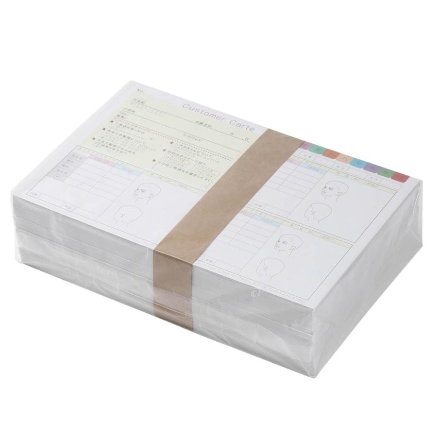 DEEDS 顧客カルテB 250枚 サロン カルテ エステ 美容室 |  | 05