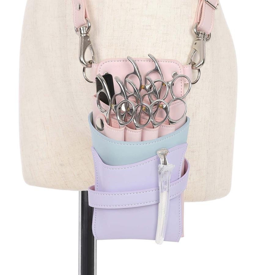 DEEDS シザーケース 美容師 シエーナ no.415 ピンクMIX 4〜6丁入 国内