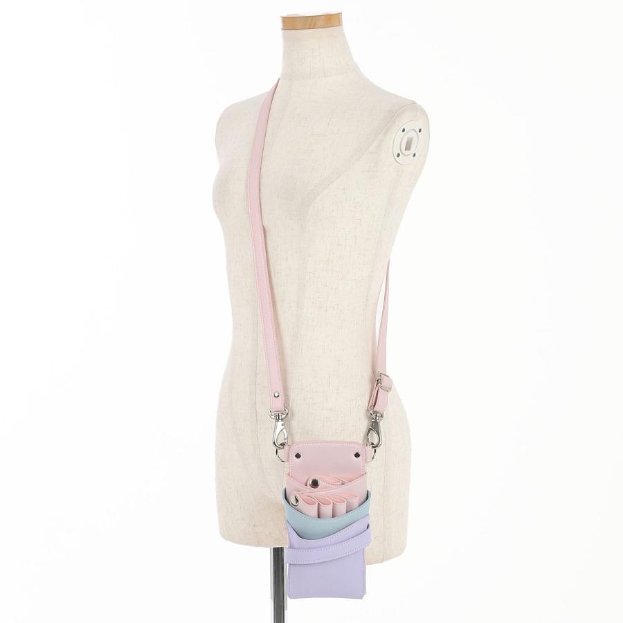 DEEDS シザーケース 美容師 シエーナ no.415 ピンクMIX 4〜6丁入 国内
