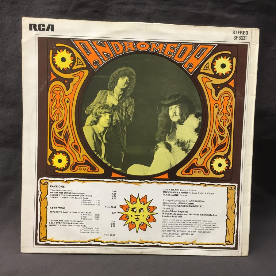 （新品,未開封） ANDROMEDA / ANDROMEDA (UK-ORIGINAL/1969 UK.RCA/MAT2E/2E) 【PET1791883184】(62920円)