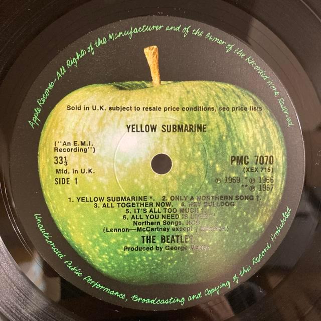 BEATLES / YELLOW SUBMARINE (UK-ORIGINAL) : diskunion ROCK in TOKYO