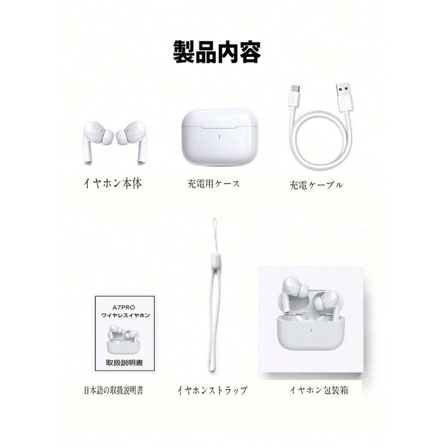 ワイヤレスイヤホン ANCノイズキャンセリング Bluetooth 5.3