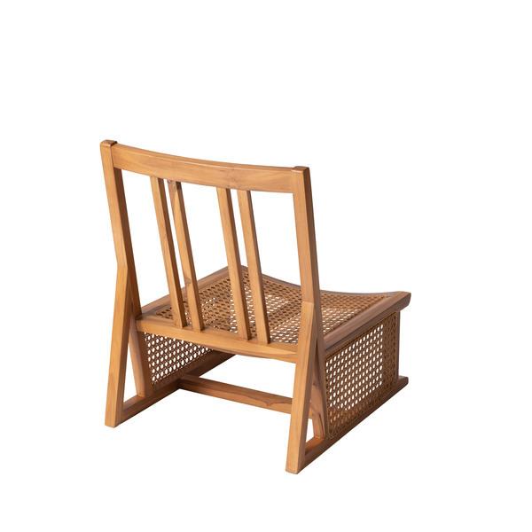 フロアチェア ラタン 座椅子 いす 座イス ローチェア チェアー