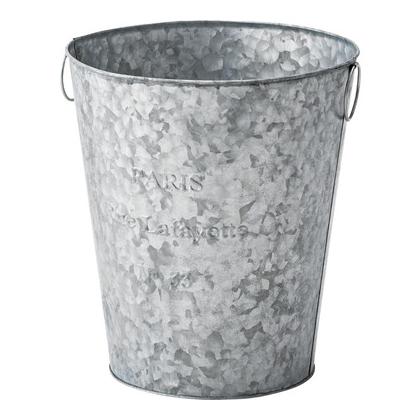 ゴミ箱 ダストボックス シルバー おしゃれ 小物 収納 スチール ブリキ