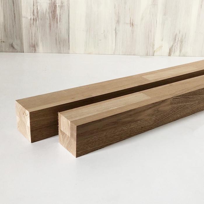 角材 タモ集成材 バットジョイント 6cm角 長さ 40cm 2本セット Diy 日曜大工 ローテーブル 座卓用脚に Kakuzai Tamobat 60 370 2 Diyplus端材マート 通販 Yahoo ショッピング