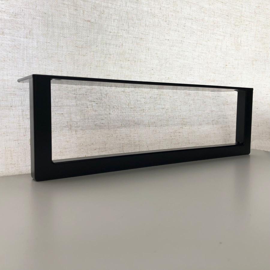 アイアン脚 diy パーツ 脚のみ ブラック 2本1組 チェスト用 ローボード