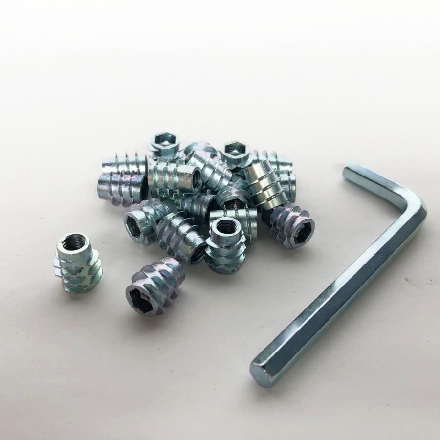 鬼目ナット M6 × L13 E 20個入り ムラコシ精工 DIY 日曜大工