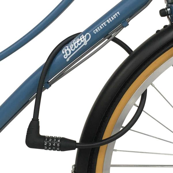 ＊1営業日発送＊/郵便ポスト投函/マットブラック W02690 EasyDialLock2 φ10x600mm ダイヤルロック アサヒサイクル ゴリン 60cm op |  | 03