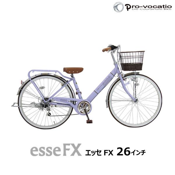 公式の ジュニア 子供 自転車 おしゃれ プローウォカティオ エッセ 26インチ 6段変速 Pv266esfx A マカロンラベンダー 年モデル Baa Ledオートライト 女の子 男の子 内祝い Vrscursos Com Br