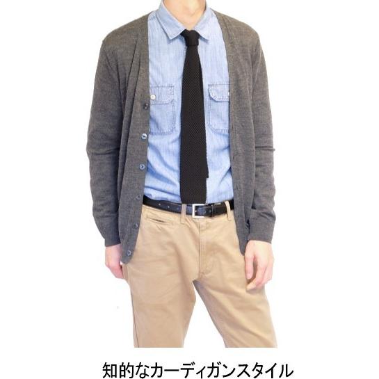 ネクタイ ニットタイ シルク 無地 広幅 7.5cm幅 パープル 紫 ビジネス カジュアル 父の日 プレゼント 日本製 メンズ 特別価格の理由は色が限られている為 |  | 06