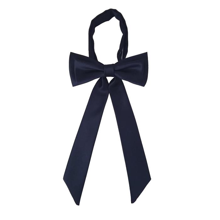 リボンタイ 蝶ネクタイ 黒 ブラック メンズ レディース 幅12.5cm