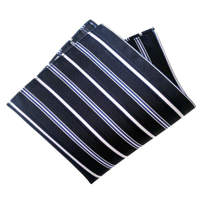 ポケットチーフ シルク 結婚式 フォーマル ビジネス ストライプ 柄 日本製 絹 京都 西陣織 メール便 dplus arts |  | 09