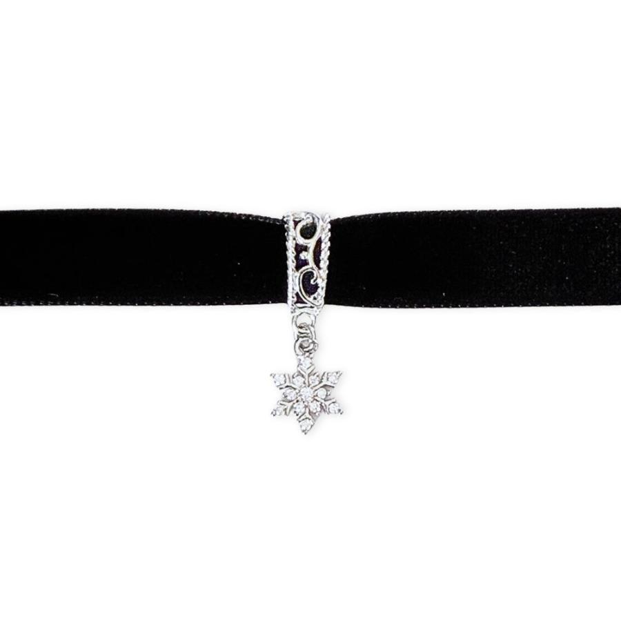 チョーカー 黒 ベロア ベルベット リボン チャーム付 メンズ レディース キッズ 細い 0.9cm幅 長さサイズ ベロア 日本製 メール便 dplus arts |  | 29