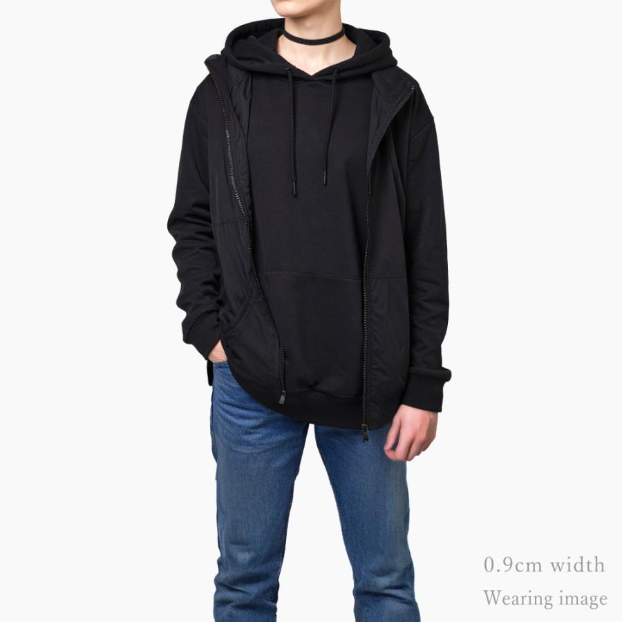 チョーカー 黒 ベルベット リボン 片面 メンズ レディース 幅6種類 長さ3サイズ ベロア 細い 太め シンプル 傷隠し コスプレ 日本製 メール便 dplus arts |  | 02