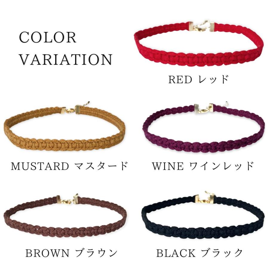 チョーカー ウール おしゃれな ニット風デザイン メンズ レディース 日本製 dplus arts |  | 06