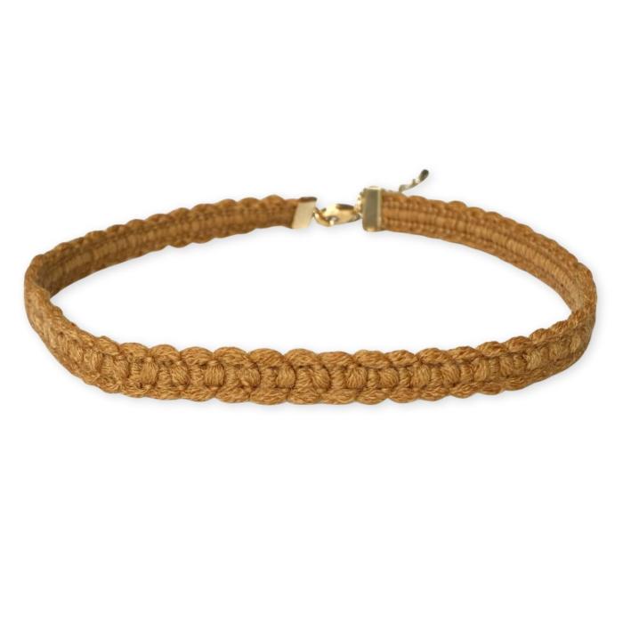 チョーカー ウール おしゃれな ニット風デザイン メンズ レディース 日本製 dplus arts |  | 13