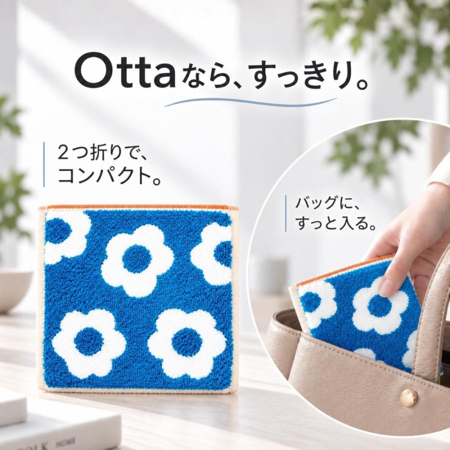 今治タオル（imabari towel） ハンカチ Otta オッタ マップ ハーフ 2