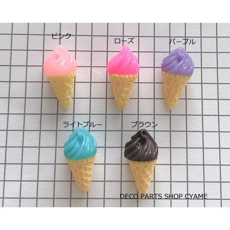 デコパーツ パステルコーンアイス1個 Dp Ndicecpst デコパーツショップcyame 通販 Yahoo ショッピング