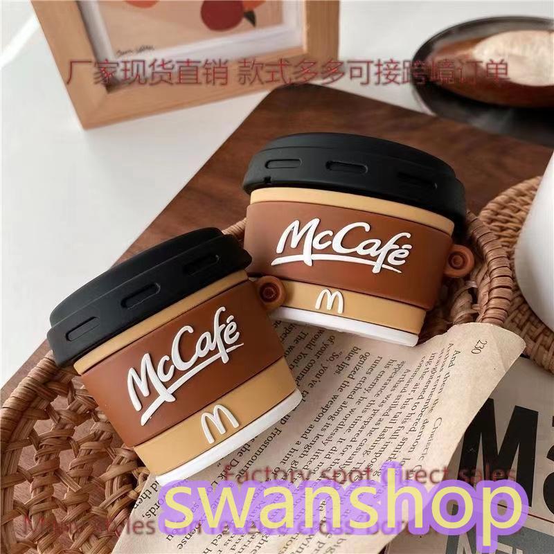 McDonald's coffee AirPods1/2 AirPods Pro ケース 第3世代 エアポッズ プロ ワイヤレス イヤホン ヘッドホン iPhone｜dqnstore｜02